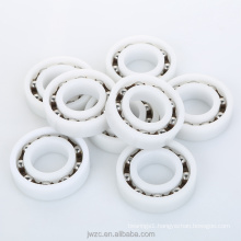 POM603 PP Non-magnetic deep groove ball plastic bearings for electronic products